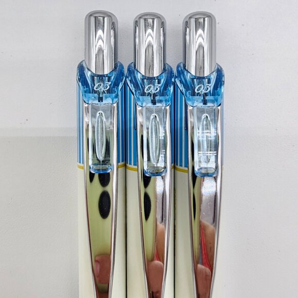Pentel Energel Clena - 0.3 | Sax Blue Stripe Body + Black Ink | Lot of 3 - NEW - Picture 5 of 9